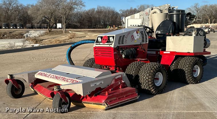 Ventrac 4500Z municipal tractor with vacuum - NI9718