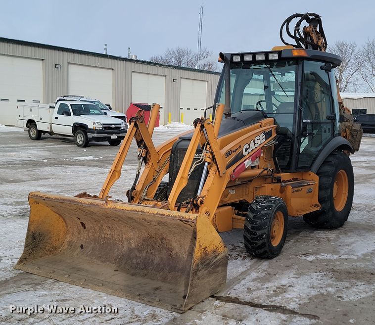 2009 Case 580 Super M Series 3 backhoe - LA9538