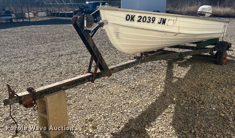 1964 Starcraft 12ft. Sea Scamp boat - NB9314