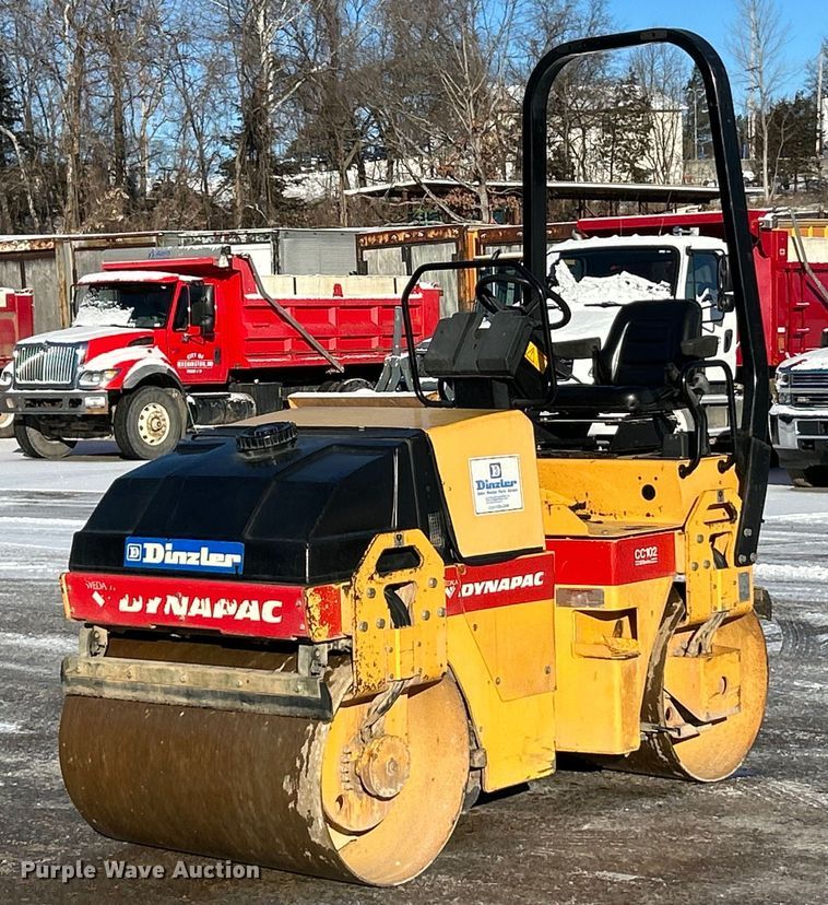 1999 Dynapac CC102 10 Series double drum vibratory roller - NE9714