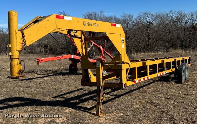 2005 Hay Van hay bale trailer - NA9759