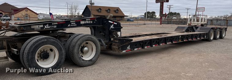 2015 XL Specialized XL 110 HDG lowboy equipment trailer - EI0610