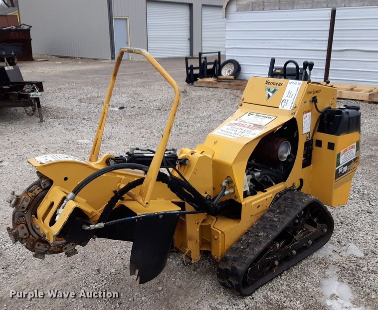 Vermeer SC30 Wood Chipper or Stump Grinder For Sale | Purple Wave