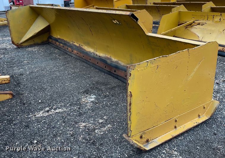 Protech 18' W wheel loader snow pusher  - DS5424