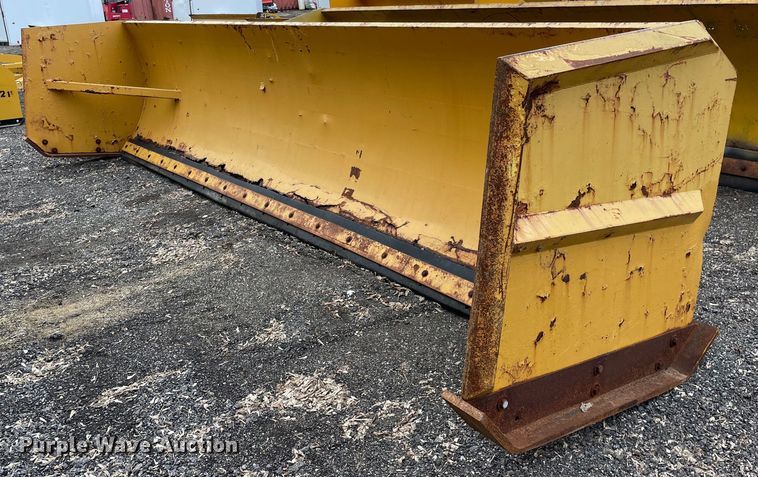 Protech 18' W wheel loader snow pusher  - DS5425