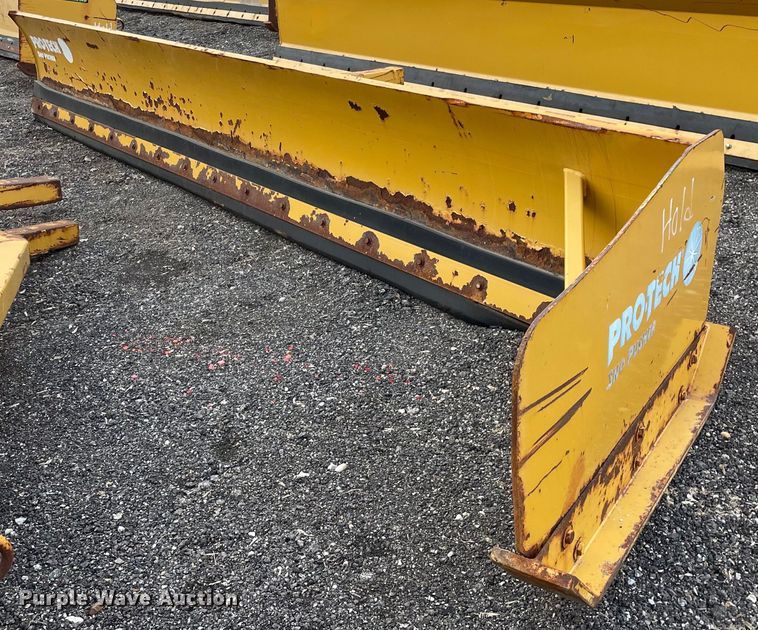 Protech LP18L 18' W wheel loader snow pusher  - DS5440