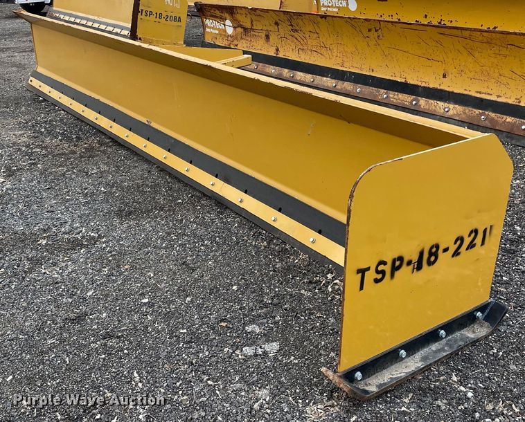 Express Steel  18' W wheel loader snow pusher  - DS5442