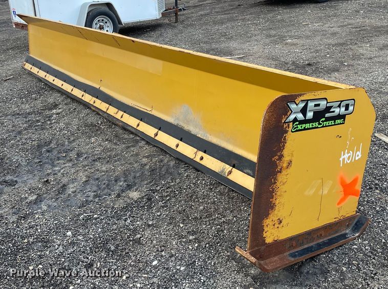 Express Steel  XP30 18' W wheel loader snow pusher  - DS5445