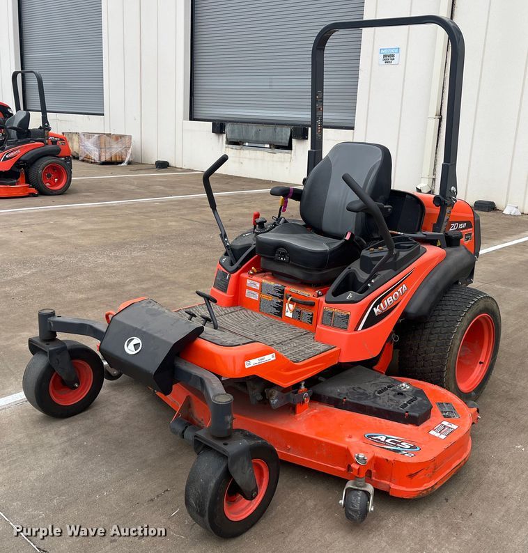 2019 Kubota  ZD1511 ZTR lawn mower - EI0607