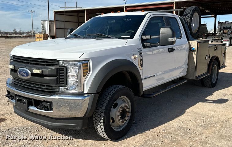 2018 Ford F550 Super Duty SuperCab utility / service truck - EJ0193