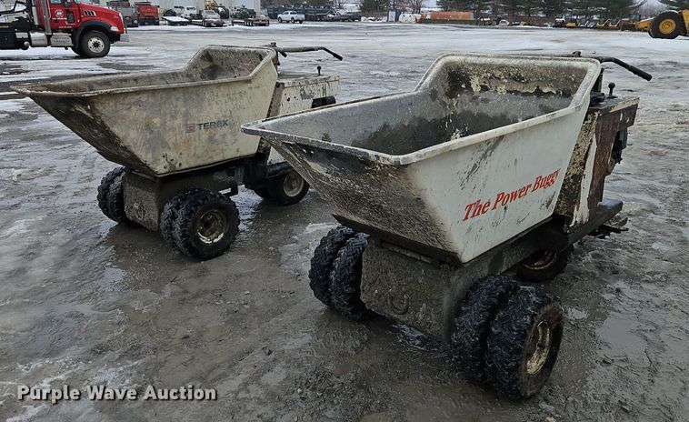 (3) Terex OMPB16A power buggies - LB9735