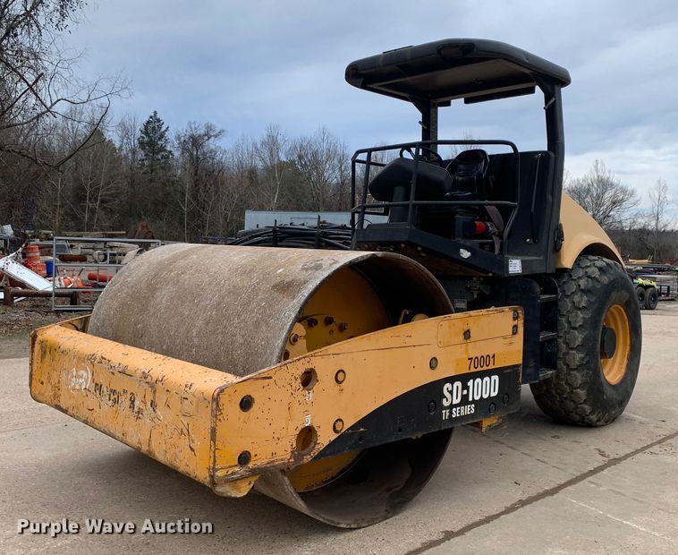 2005 Ingersoll Rand  SD100D single drum vibratory roller - DM7742