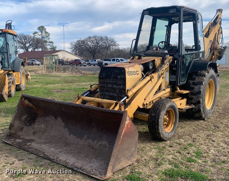 Ford 555C backhoe - DM7745