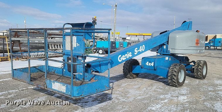 2007 Genie S-40 boom lift - DO4792