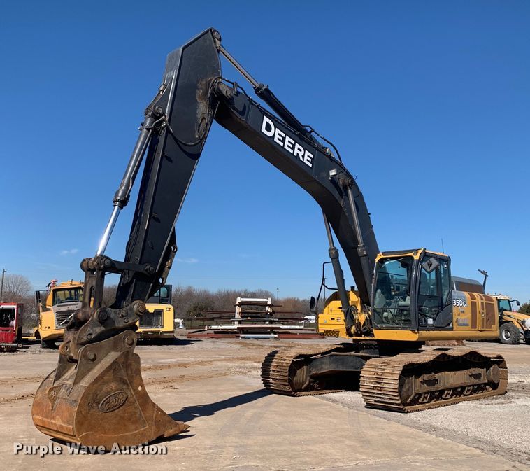 2017 John Deere 350G LC excavator - DP8826