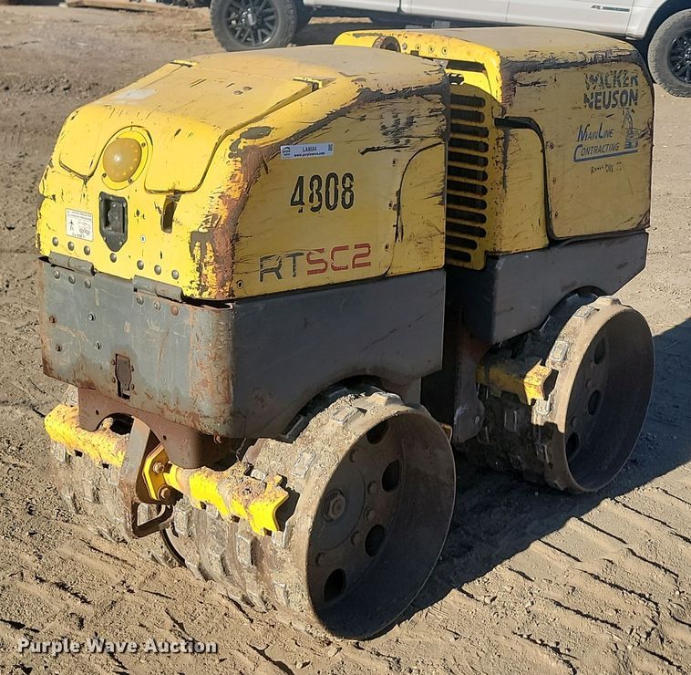 Wacker Neuson RTSC2 trench compactor - LA9584