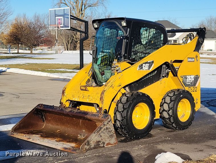2012 Caterpillar 262C skid steer loader - LC9810