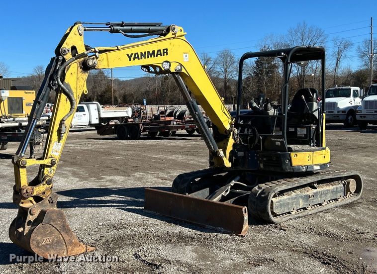 2019 Yanmar ViO50-6A mini excavator - NJ9512