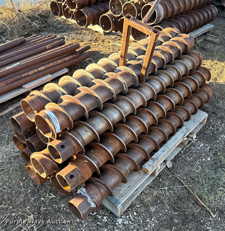 (80) Acker hollow stem augers - NN9396