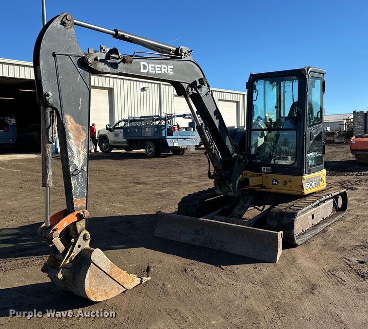 2013 John Deere  50G mini excavator - NN9470