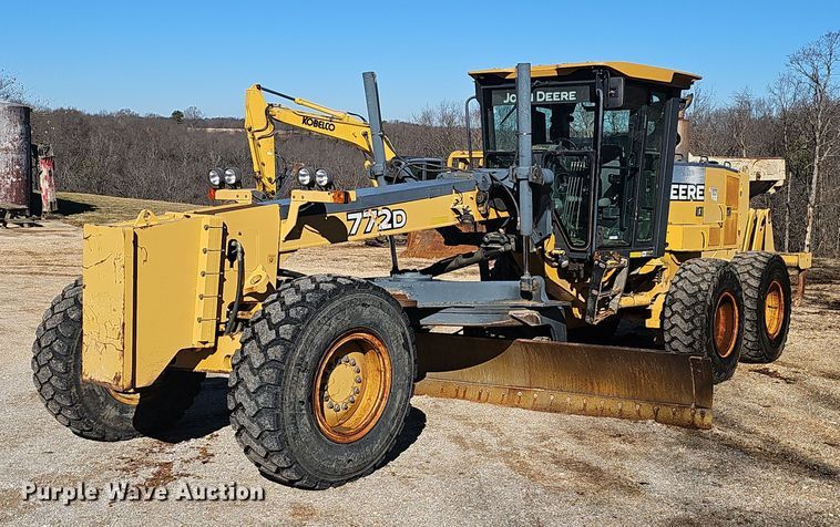 2007 John Deere 772D motor grader - NP9362