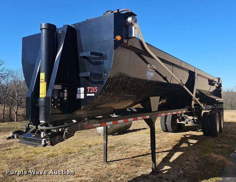 2018 Brazos end dump trailer - NP9368