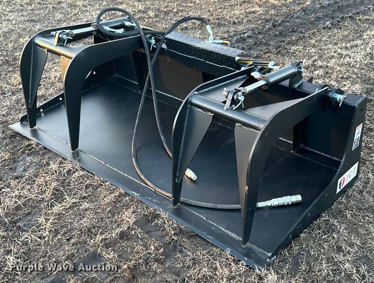 JCT skid steer grapple bucket - OJ9394