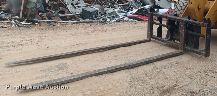 Caterpillar  186" L wheel loader forks - ZA0398