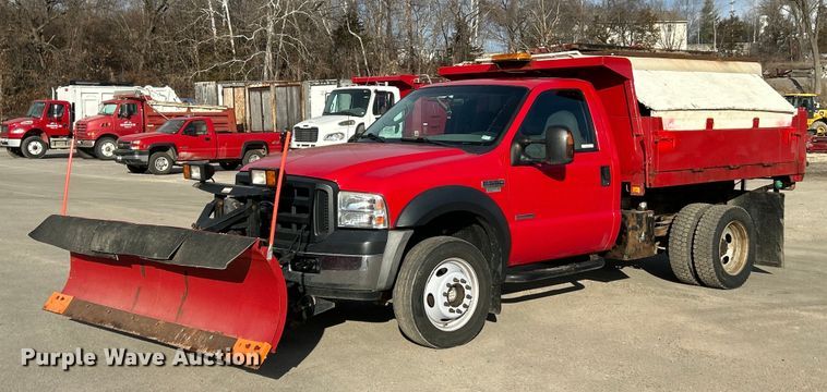 2007 Ford F550 Super Duty XL dump truck - EK4016