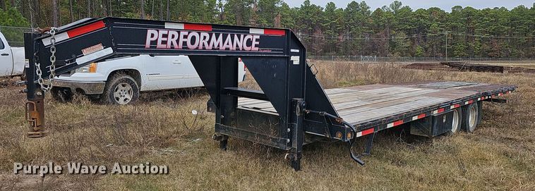 2012 Parker tilt deck equipment trailer - NP9160