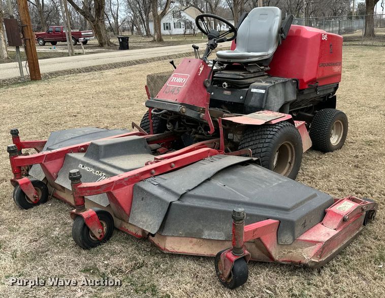 Toro Groundsmaster 455-D lawn mower - NU9311