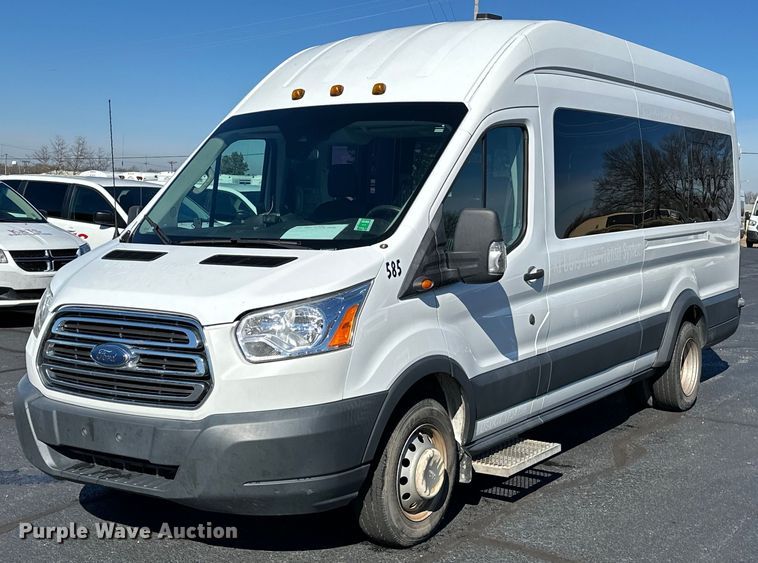 2017 Ford Transit 350 handicap accessible van - OM9812