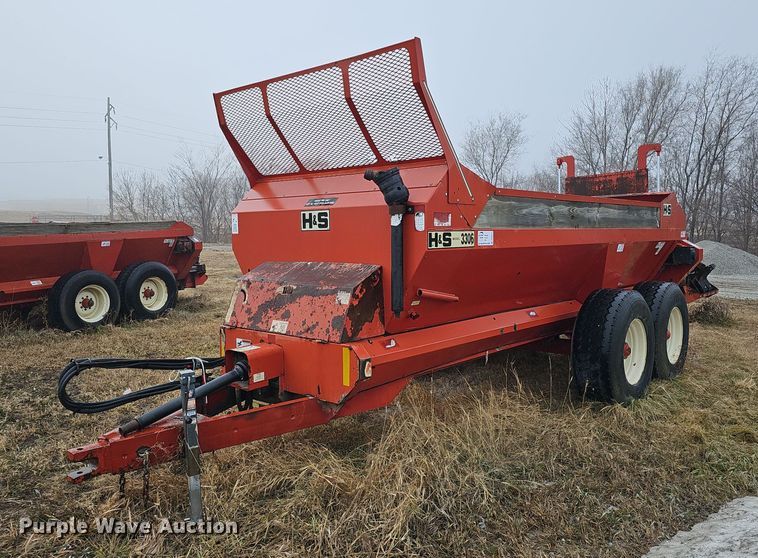 H&S 3306 manure spreader - DK0523