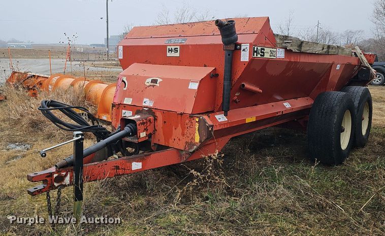 H&S 2602 manure spreader - DK0525