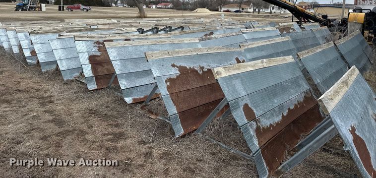 Approximately 70 grain storage panels - NJ9290
