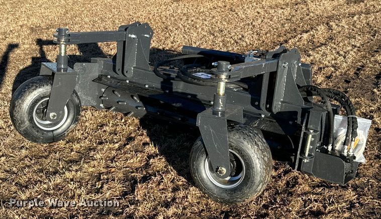 2023 LandHonor PR-12-72W skid steer power rake - OJ9411