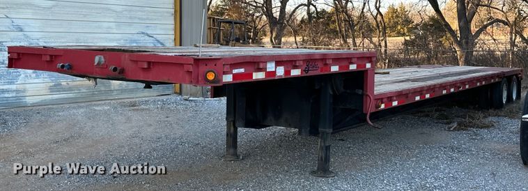 1976 Great Dane  drop deck trailer - LK9775