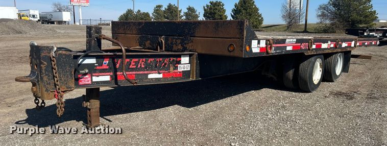 2008 Interstate tilt deck equipment trailer - EG1204