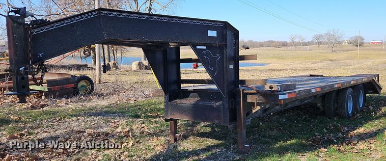 2000 Buck Dandy 25 Deckovers equipment trailer - EI3540