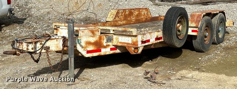 2000 Brooks Brothers equipment trailer - EK4086