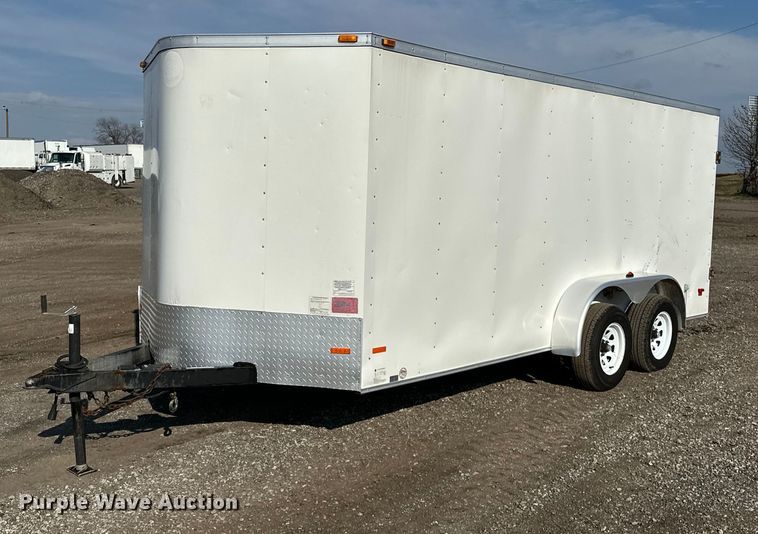 2013 Wells Cargo enclosed cargo trailer - OM9797
