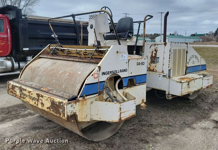 1989 Ingersoll Rand  DA-50 double drum vibratory roller - DL7854