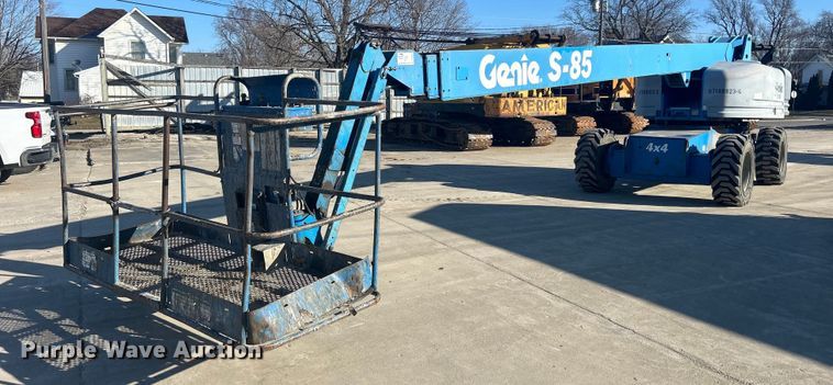 2007 Genie S-85 boom lift - DS0807