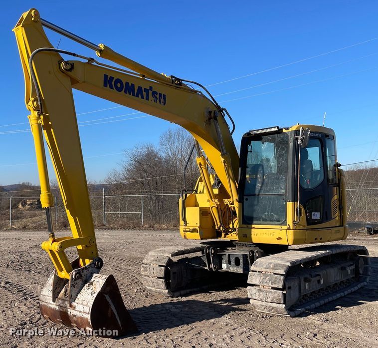 Komatsu PC138USLC-11 Hydraulic Excavator For Sale | Purple