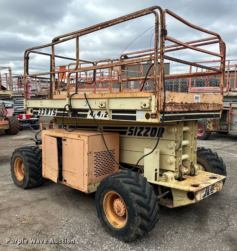 1996 JLG 33RTS scissor lift - DV9863
