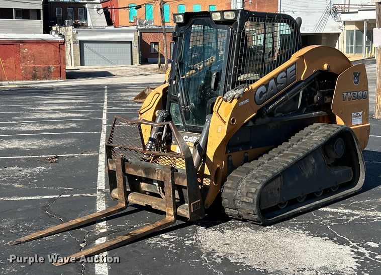 2012 Case TV380 tracked skid steer loader - EK4008