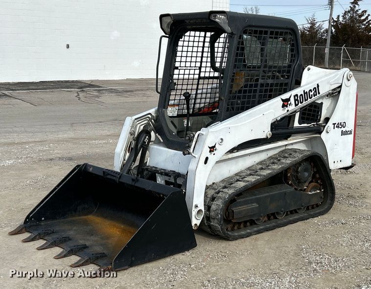 2014 Bobcat T450 tracked skid steer loader - EK4057