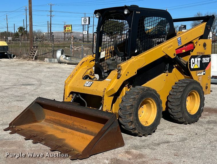 2016 Caterpillar 262D skid steer loader - KV9871