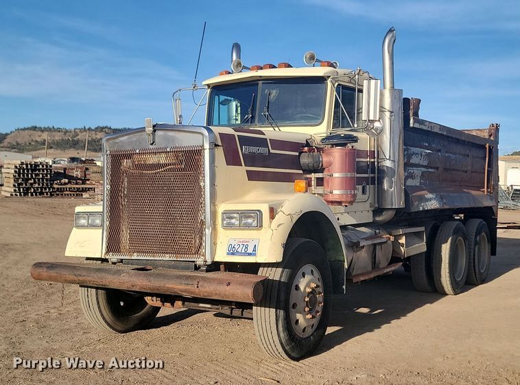 1988 Kenworth  W900 dump truck - LA9698