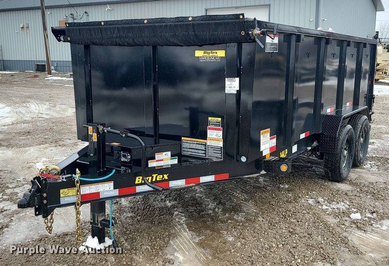 2023 Big Tex 14LP-16BK6-P4 dump trailer - LJ9480